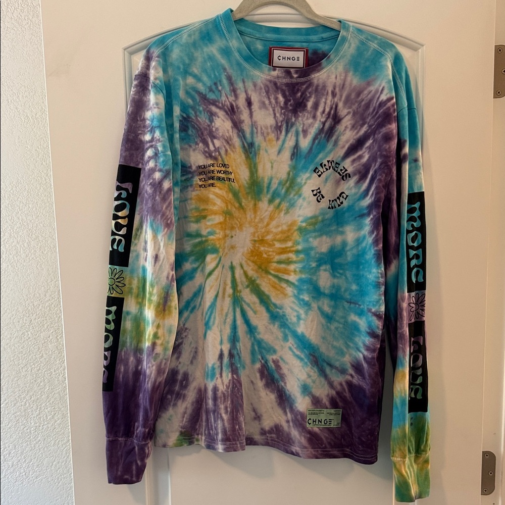 CHNGE Multicolor Tie-Dye Long Sleeve